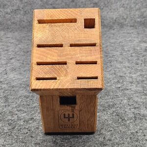 Wusthof Trident Wooden Countertop Knife Block Holder 9 Slot Piece